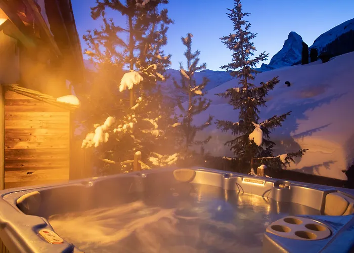 A La Casa Dağ evi Zermatt